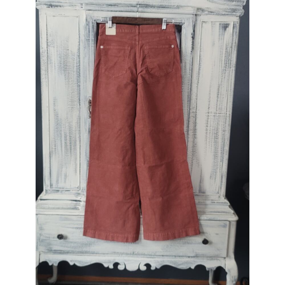 Anthropologie Gwen Wide Leg Corduroy Pants - New 32 Waist - Picture 8 of 8